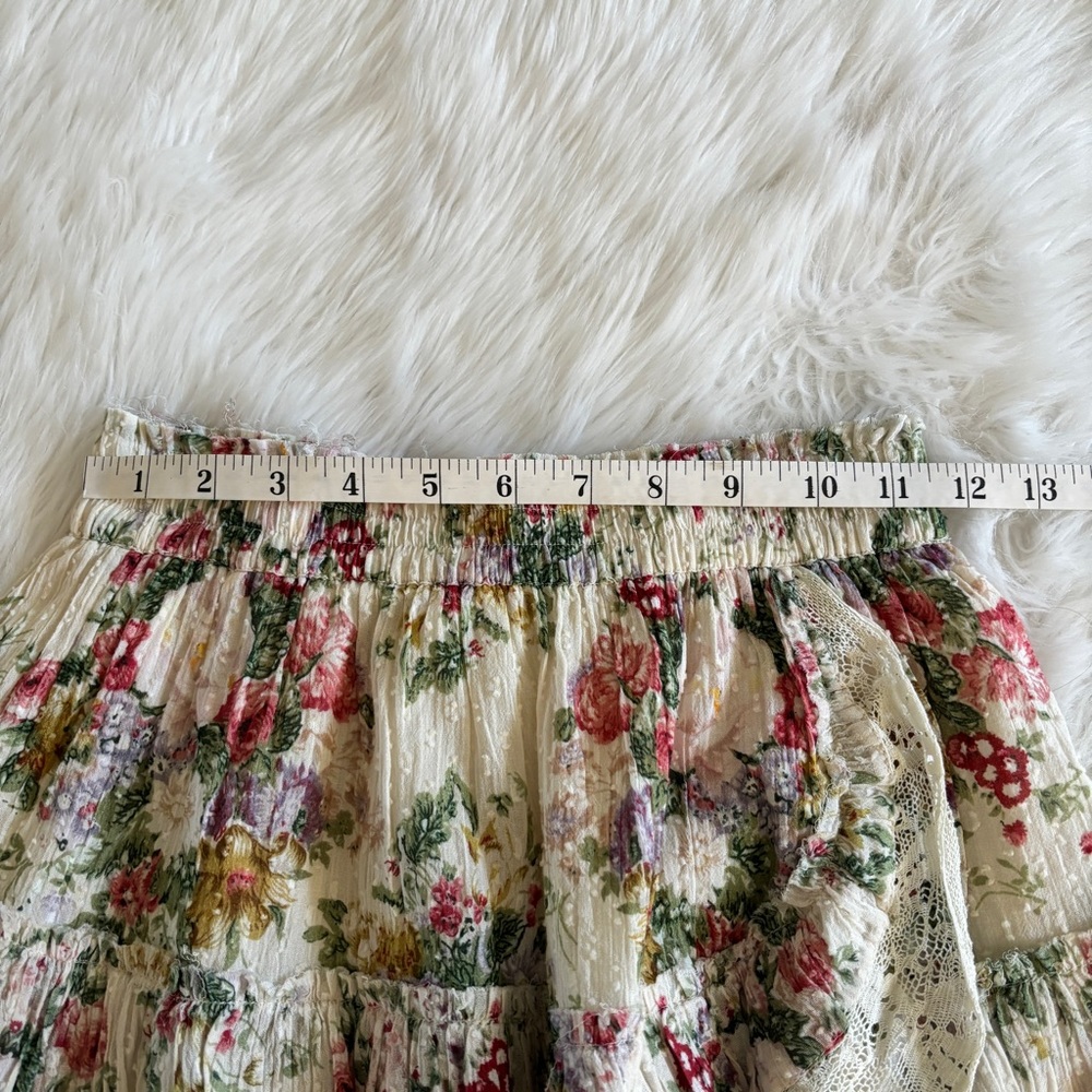 NWT LoveShackFancy Agnessa Skirt Shining Gemstone XS - Picture 10 of 13